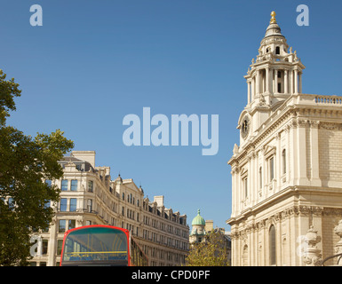 Die Höhen der Ludgate Hill, London, UK. Stockfoto
