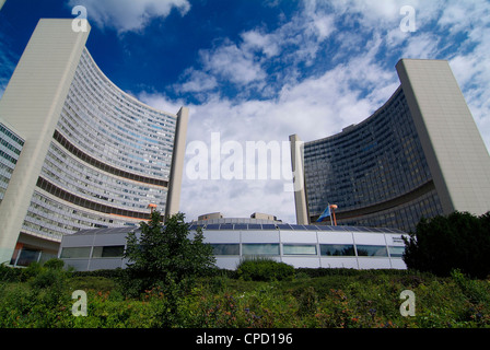 UNO-City, Wien, Österreich, Europa Stockfoto