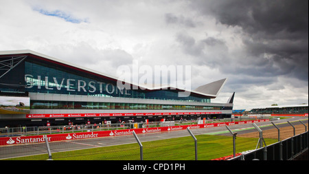 Silverstone Flügel und Gruben an der British Grand Prix, Silverstone, Northamptonshire, England, Vereinigtes Königreich, Europa Stockfoto