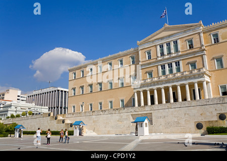 Parlamentsgebäude, Athen, Griechenland, Europa Stockfoto