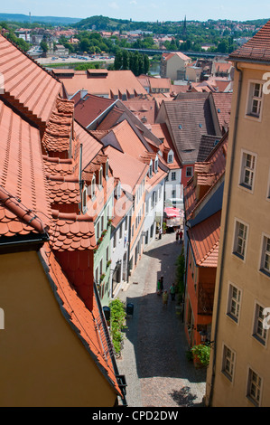 Die Stadt Meißen, Sachsen, Deutschland, Europa Stockfoto