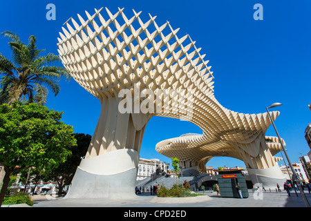 Sevilla, Metropol Parasol, J. Mayer H Architekten, Stockfoto