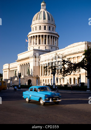 Capitolio, Zentral-Havanna, Kuba, Karibik, Mittelamerika Stockfoto