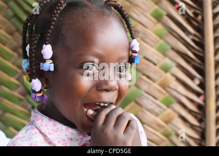 Afrikanische Mädchen, Lome, Togo, West Afrika, Afrika Stockfoto