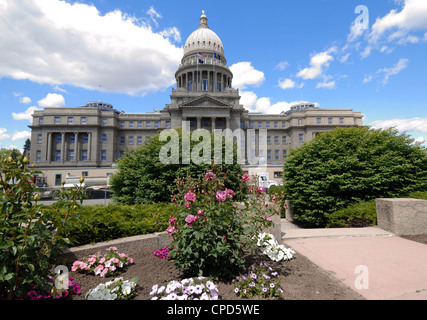 Der State Capitol von Montana in Helena.The Gebäude besteht aus Montana Sandstein und Granit gebaut. Stockfoto