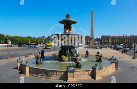 Platz De La Concorde, Paris. Stockfoto