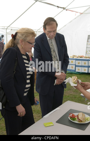 Laura Sandys konservative Abgeordnete, Earl of Sandwitch. Sandwich Kent 2012 2010s UK HOMER SYKES Stockfoto