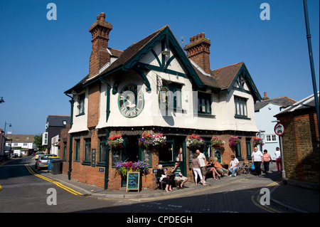 Der Prinz Albert Pub Whitstable Kent Stockfoto