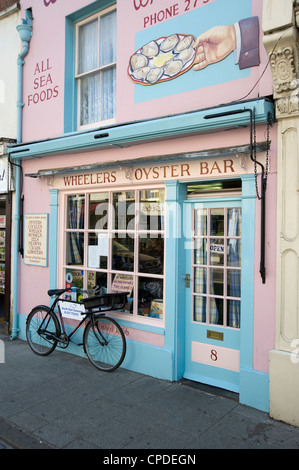 Wheelers Oyster Bar Whitstable Kent England Stockfoto