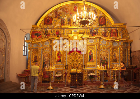 Kiewer Höhlenkloster Lavra, UNESCO-Weltkulturerbe, Kiew, Ukraine, Europa Stockfoto