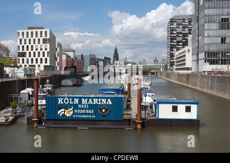 Marina Nord Rhein-Westfalen, Köln. Stockfoto