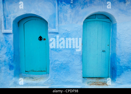 Chefchaouen (Chaouen), Tangeri-Tetouan Region, Rif-Gebirge, Marokko, Nordafrika, Afrika Stockfoto