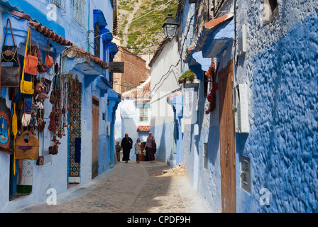 Chefchaouen (Chaouen), Tangeri-Tetouan Region, Rif-Gebirge, Marokko, Nordafrika, Afrika Stockfoto