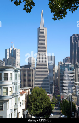 Trans Amerika Gebäude, San Francisco, Kalifornien, Vereinigte Staaten von Amerika, Nordamerika Stockfoto