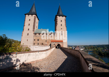 Rochlitz Schloss Rochlitz, Sachsen, Deutschland, Europa Stockfoto