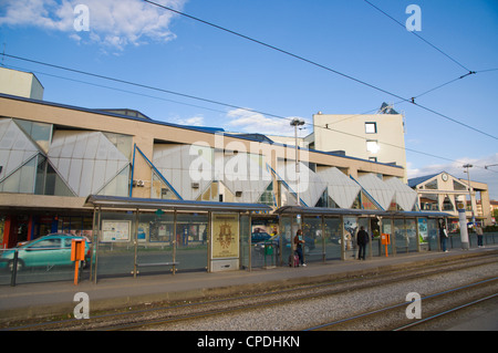 Avenida Marina Drzica Straße vor der Langdistanz Bus station Zagreb Kroatien Mitteleuropa Stockfoto