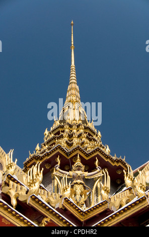 Wat Phra Kaeo Komplex (Grand Palace-Komplex), Bangkok, Thailand, Südostasien, Asien Stockfoto