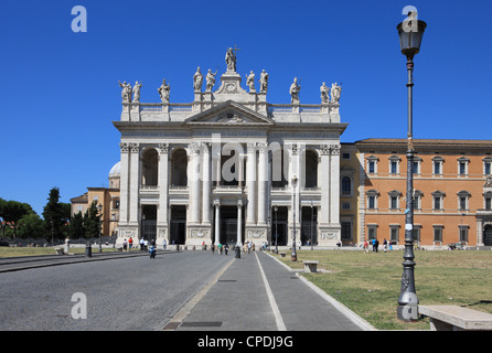 Basilica di San Giovanni in Laterano, Rom, Latium, Italien, Europa Stockfoto