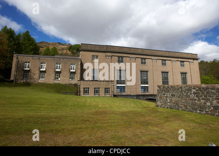 sloy Hyrdro Elektrizitätswerk Loch Lomond, Schottland, Vereinigtes Königreich Stockfoto