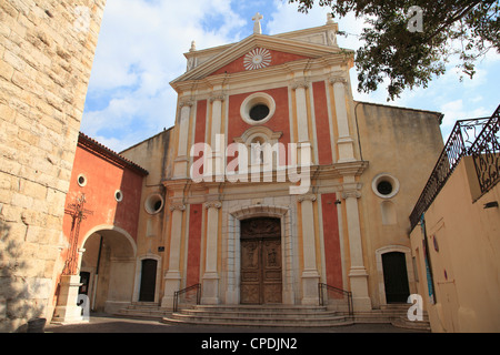 Kirche der Unbefleckten Empfängnis, Old Town, Vieil Antibes, Antibes, Côte d ' Azur, Côte d ' Azur, Provence, Frankreich, Europa Stockfoto