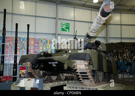 FV 4201 Chieftain Main Battle Tank / MBT Ausstellung auf dem Display an The Tank Museum in Bovington, Dorset. VEREINIGTES KÖNIGREICH. Stockfoto