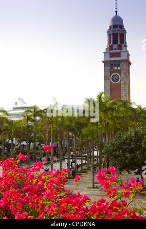 Der Glockenturm, ein Wahrzeichen von Hong Kong, Tsim Sha Tsui, Kowloon, Hong Kong, China, Asien Stockfoto