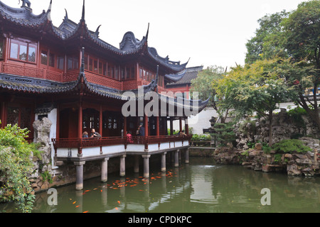 Yanshan Hall, Yu Yuan (Yu) Gärten, Shanghai, China, Asien Stockfoto