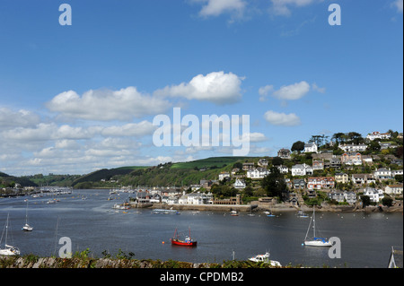 Fluss Dart und Kingswear Dartmouth Devon Uk Stockfoto