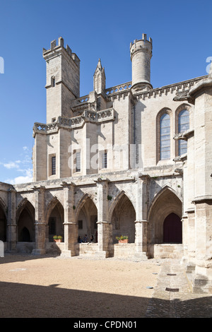 Die Klöster in Béziers Kathedrale, Beziers, Languedoc-Roussillon, Frankreich, Europa Stockfoto