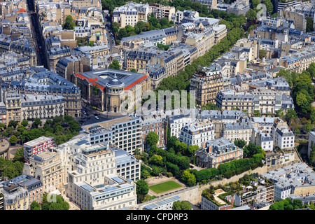 Luftaufnahme von Paris Architektur vom Eiffel-Turm Foto auf: 18. Mai 2010 Stockfoto