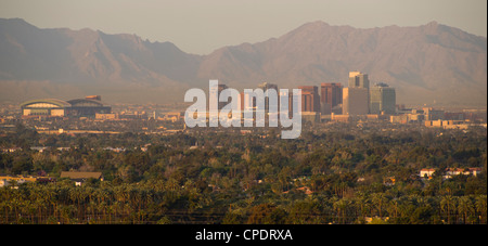 Phoenix Arizona Skyline Stockfoto