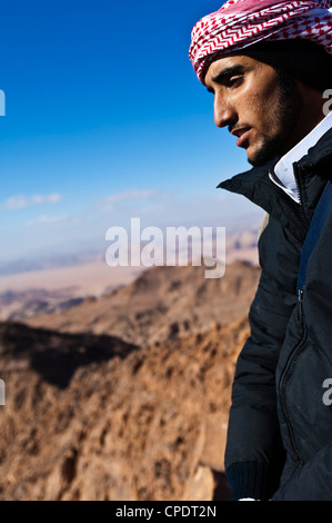 Howeitat Beduinen Mohamed Wadi Rum Jordan Stockfoto