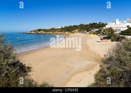 Praia da Oura Beach, Albufeira, Algarve, Portugal Stockfoto