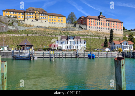 Staatliches Weingut, Meersburg, Bodensee, Baden-Württemberg, Deutschland Stockfoto