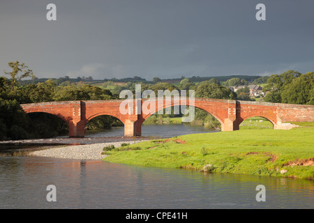 Die Eden-Brücke, Lazonby, Eden Valley Cumbria England UK Stockfoto