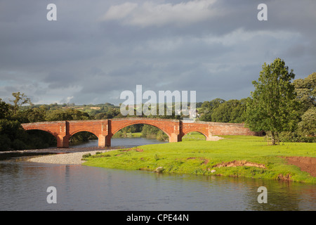 Die Eden-Brücke, Lazonby, Eden Valley Cumbria England UK Stockfoto