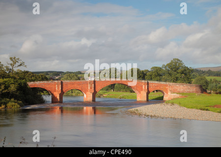 Die Eden-Brücke, Lazonby, Eden Valley Cumbria England UK Stockfoto