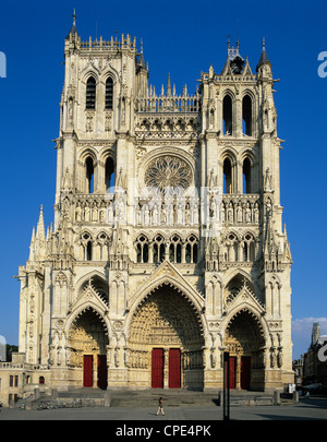 Notre Dame de Paris, UNESCO-Weltkulturerbe, Amiens, Picardie, Frankreich, Europa Stockfoto