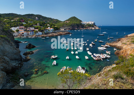 Sa Tuna, in der Nähe von Begur, Costa Brava, Katalonien, Spanien, Europa Stockfoto