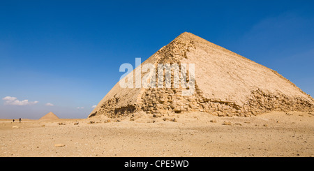 Die gebogen und rot Pyramiden von Dahshur, UNESCO-Weltkulturerbe, Ägypten, Nordafrika, Afrika Stockfoto