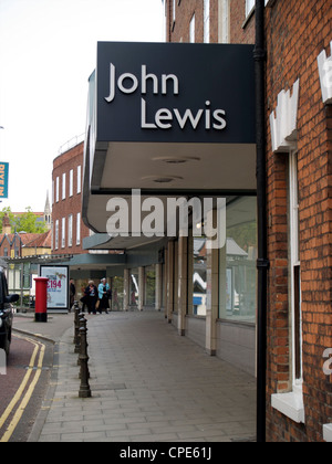 Ein Zweig des John Lewis Department Store in Norwich Stockfoto