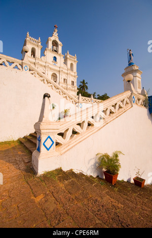 Kirche unserer lieben Frau von der Unbefleckten Empfängnis, UNESCO-Weltkulturerbe, Panjim, Goa, Indien, Asien Stockfoto