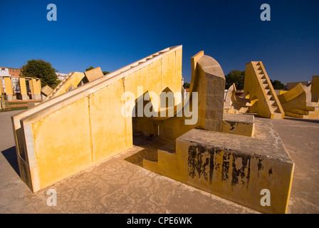 Jantar Mantar, Jaipur, Rajasthan, Indien, Asien Stockfoto