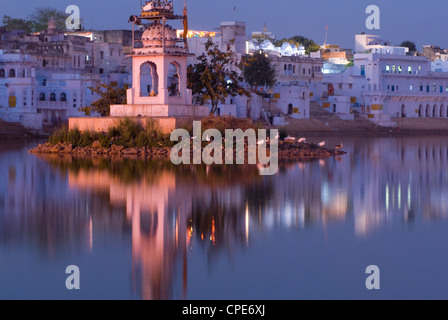 Pushkar-See, Rajasthan, Indien, Asien Stockfoto