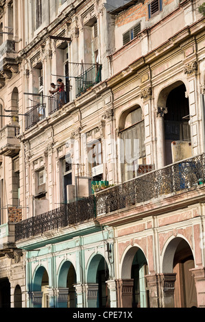 Paseo de Marti (Prado), Havanna, Kuba, Karibik, Mittelamerika Stockfoto