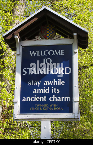 Stamford Town Center Lincolnshire England uk gb Stockfoto