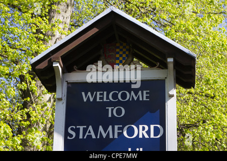 Stamford Town Center Lincolnshire England uk gb Stockfoto