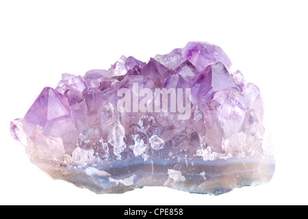 Grobe amethyst Stockfoto