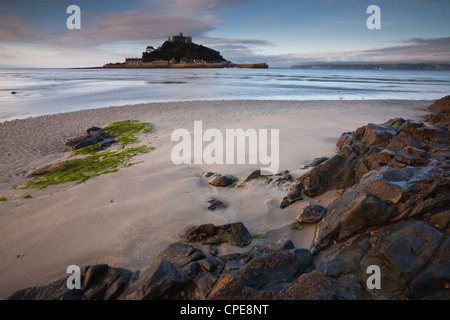 St. Michael Berg, Marazion, Cornwall, England, Vereinigtes Königreich, Europa Stockfoto