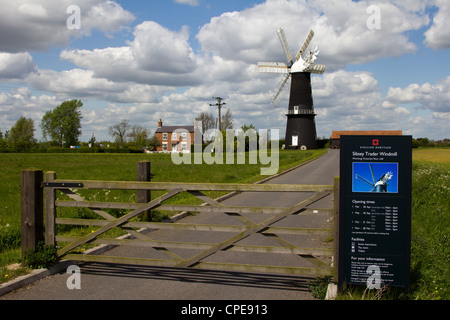 Sibsey Händler Windmühle Lincolnshire England uk Stockfoto